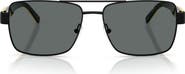 Scuderia Ferrari 59mm Polarized Rectangular Sunglasses