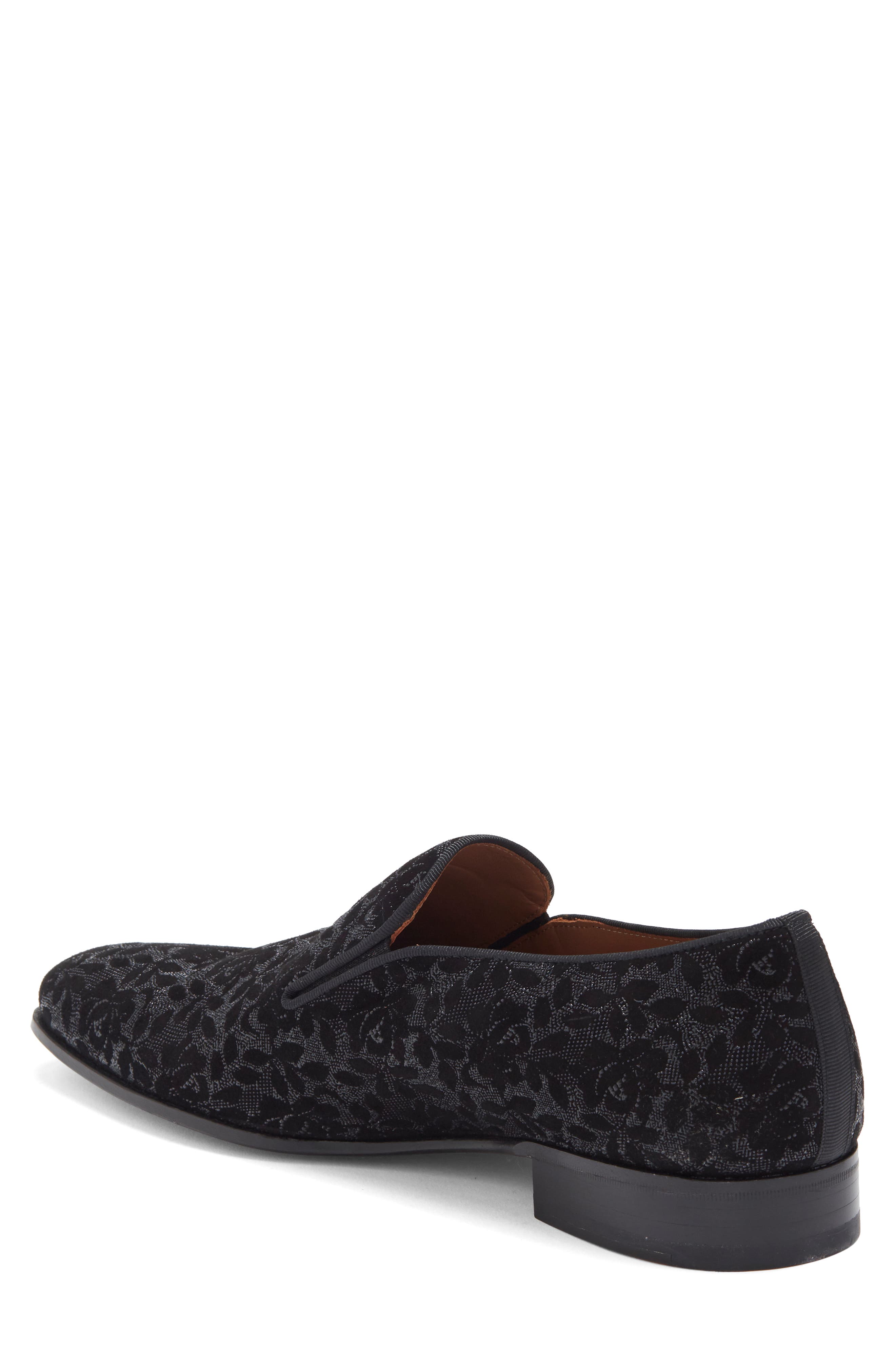 Mezlan Floral Jacquard Loafer, Alternate, color, 