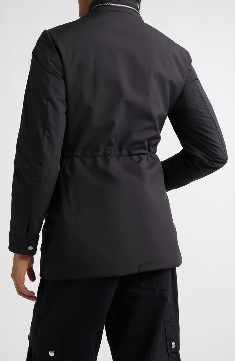 MooRER Bracci Waterproof Down Overcoat, Alternate, color, Nero