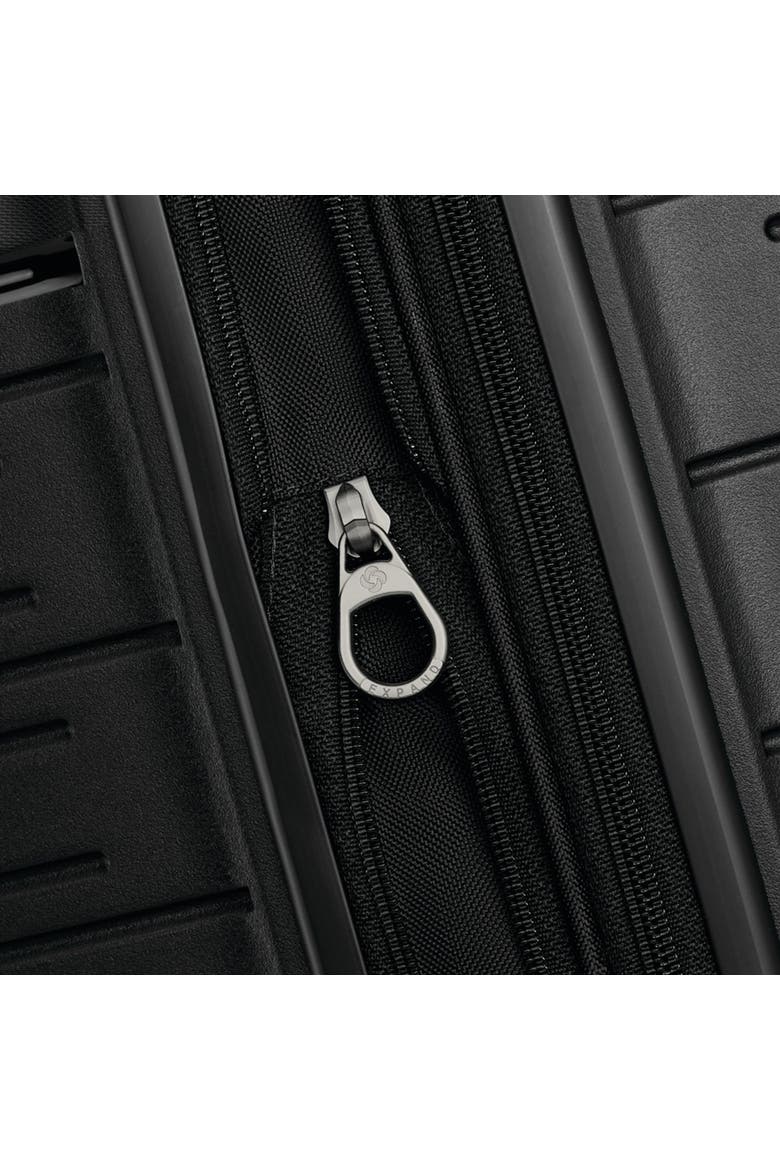Elevation Plus 24" Medium Checked Glider Luggage, Alternate, color, Triple Black