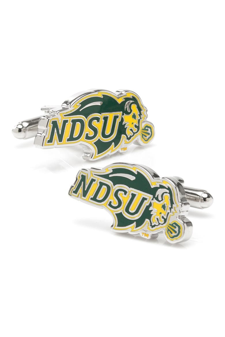 NCAA Collegiate North Dakota State University Bisons Cuff Links, Main, color, NORTH DAKOTA ST BISON THUNDAR