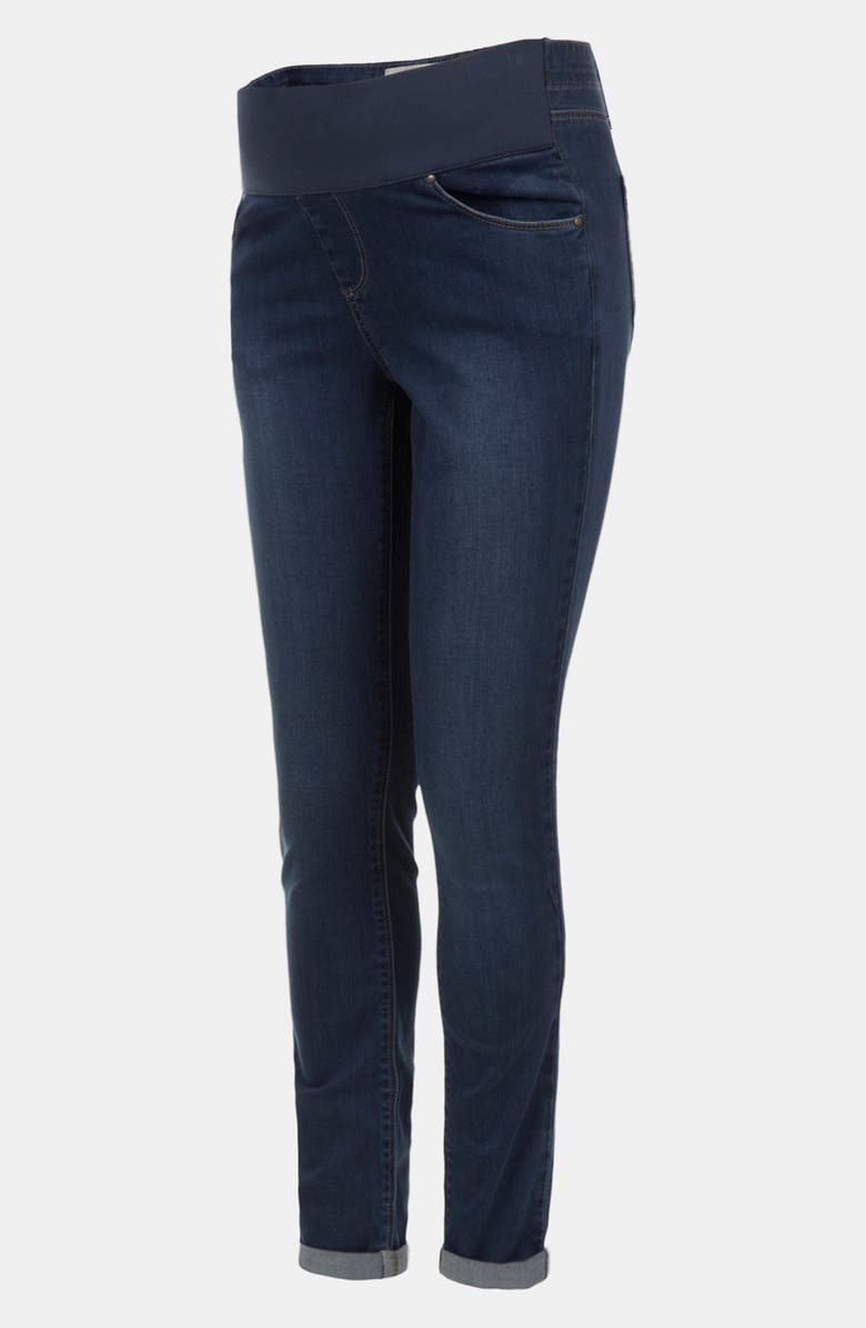 Topshop 'Leigh' Maternity Jeans, Main, color, 