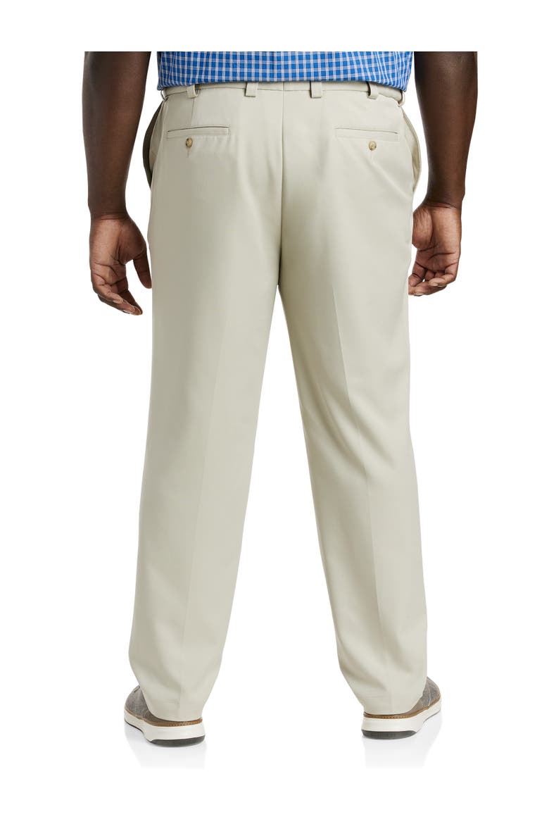 Microfiber Waist-Relaxer Pants, Alternate, color, NEW KHAKI