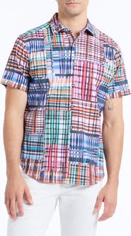 Robert Graham Murdoch Short Sleeve Button-Up Shirt
