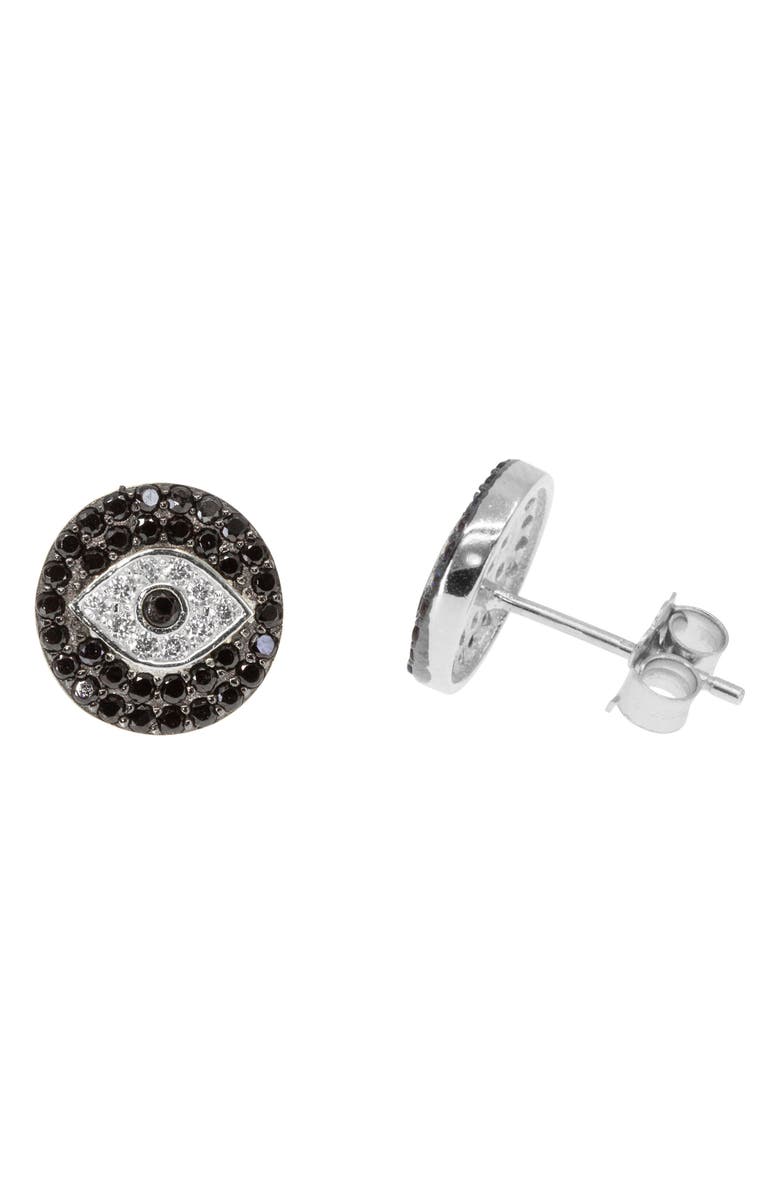 RAGEN Jewels Evil Eye Stud Earrings, Alternate, color, 