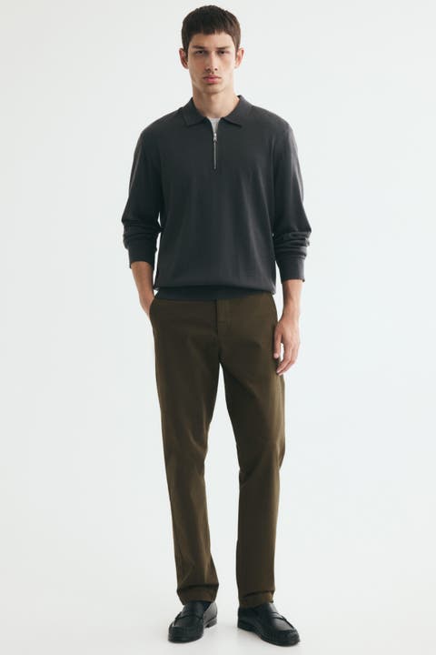 Slim Fit Cotton Chinos