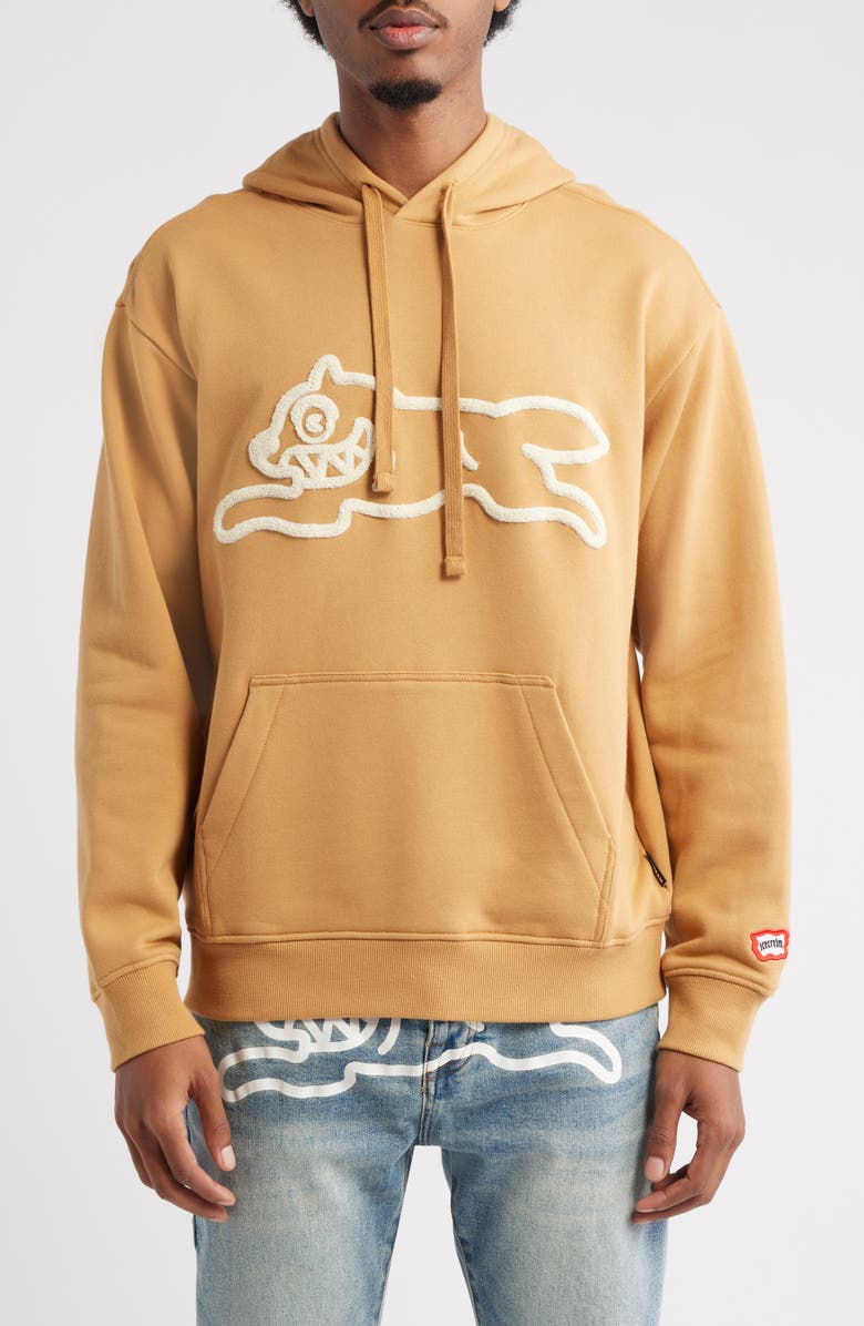 ICECREAM Sauce Logo Appliqué Hoodie, Main, color, Apple Cinnamon