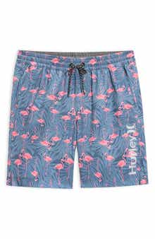 Hurley Flamingo Fern Volley Swim Shorts