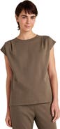 Haven Well Within Organic Cotton Interlock Pleated Tee