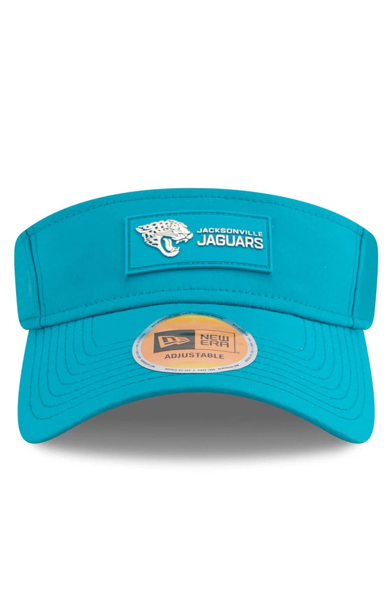 New Era Men's New Era Teal Jacksonville Jaguars 2025 Sideline Visor, Alternate, color, Teal