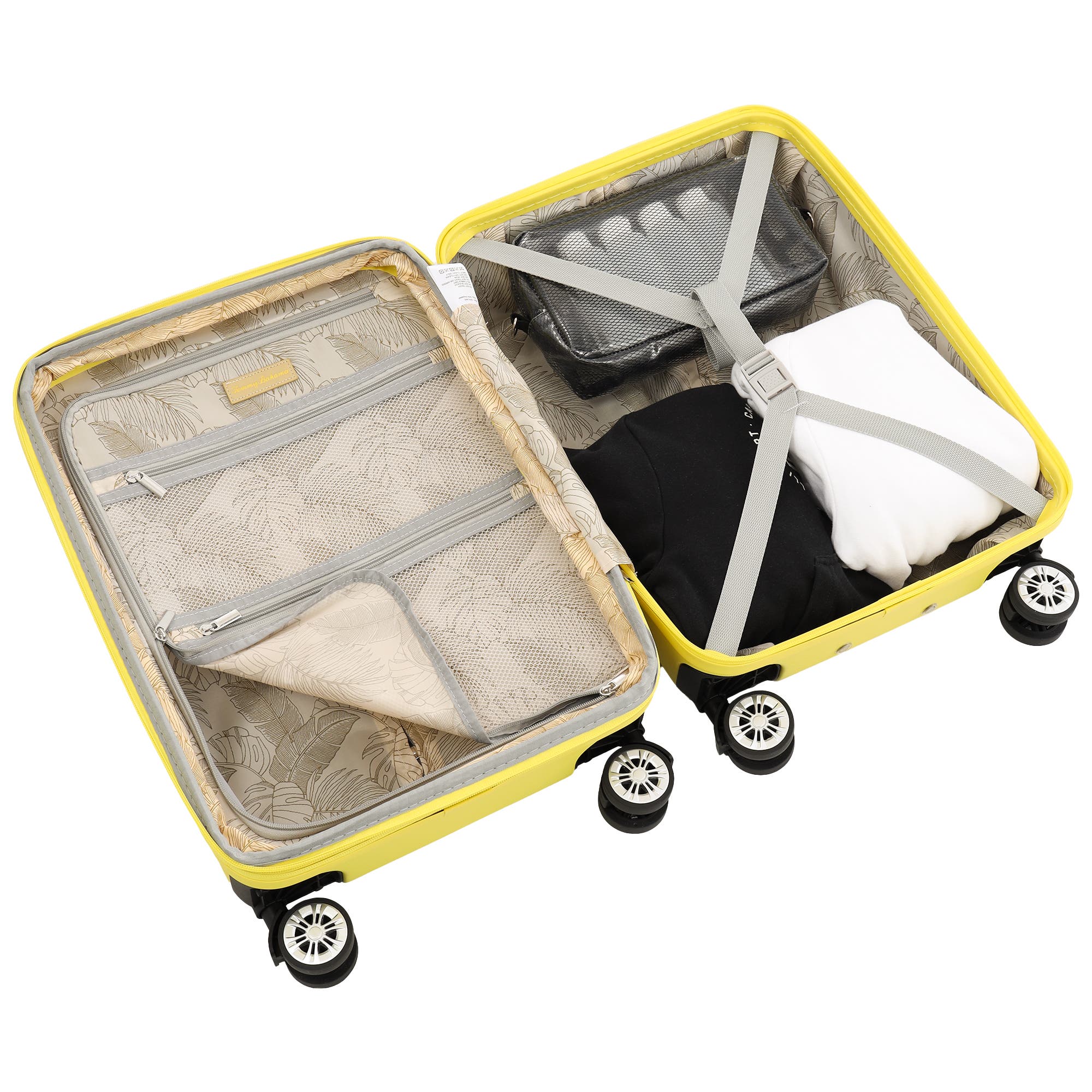 3-Piece Hardside Luggage Set with 3D Pineapple 30