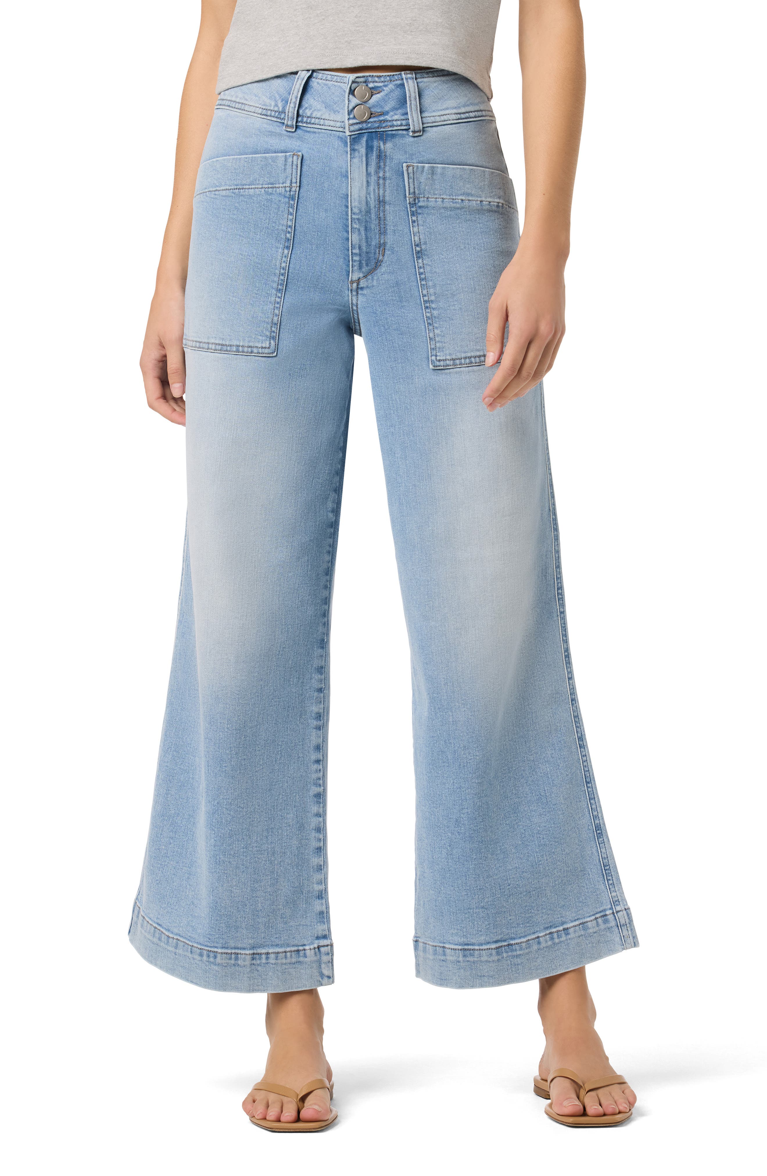 Joe's Wide Leg Ankle Crop Cargo Jeans