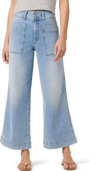 Joe's Wide Leg Ankle Crop Cargo Jeans