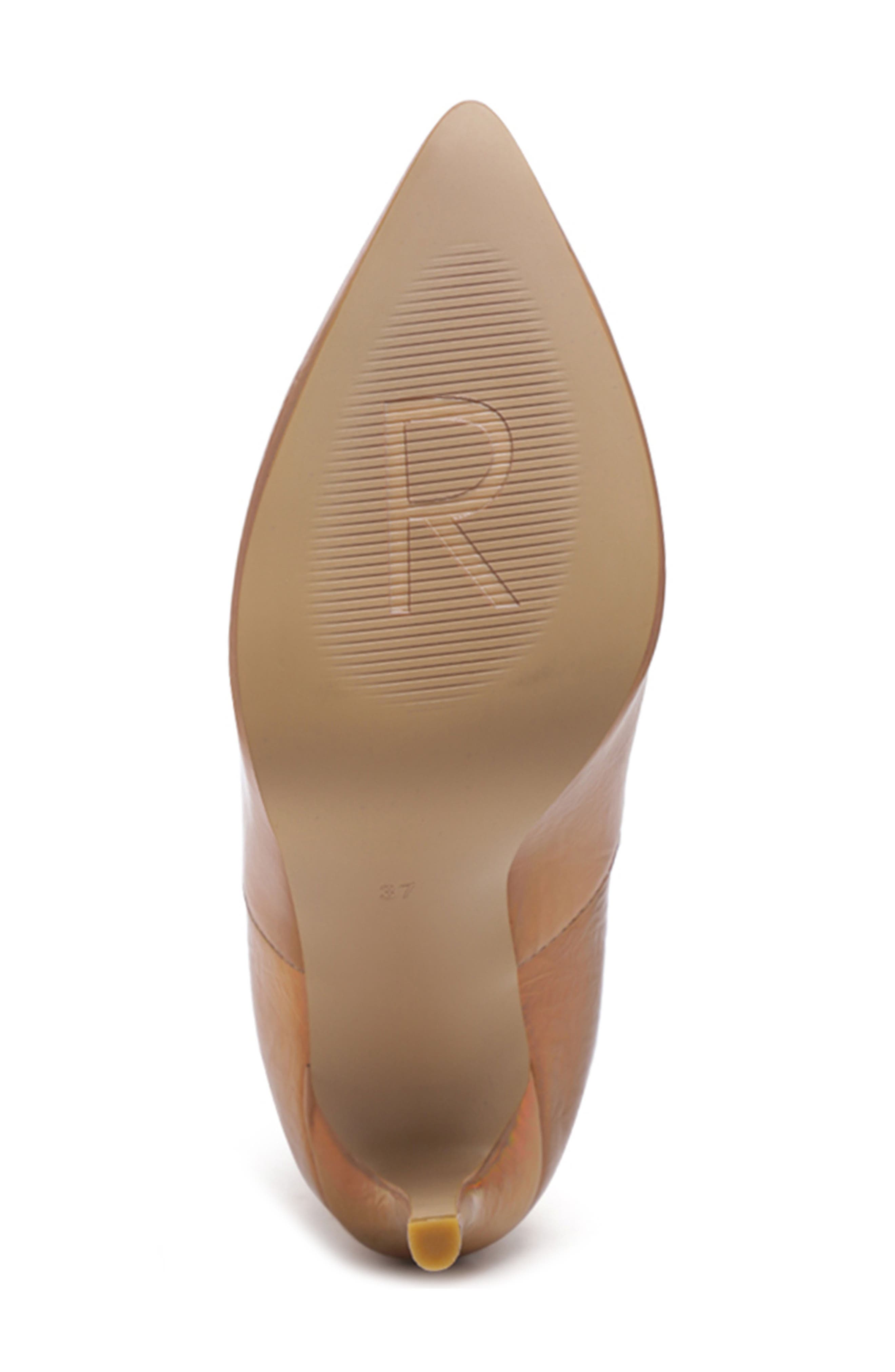 Rag & Co Molina Iridescent Pointed Toe Bootie, Alternate, color, Gold