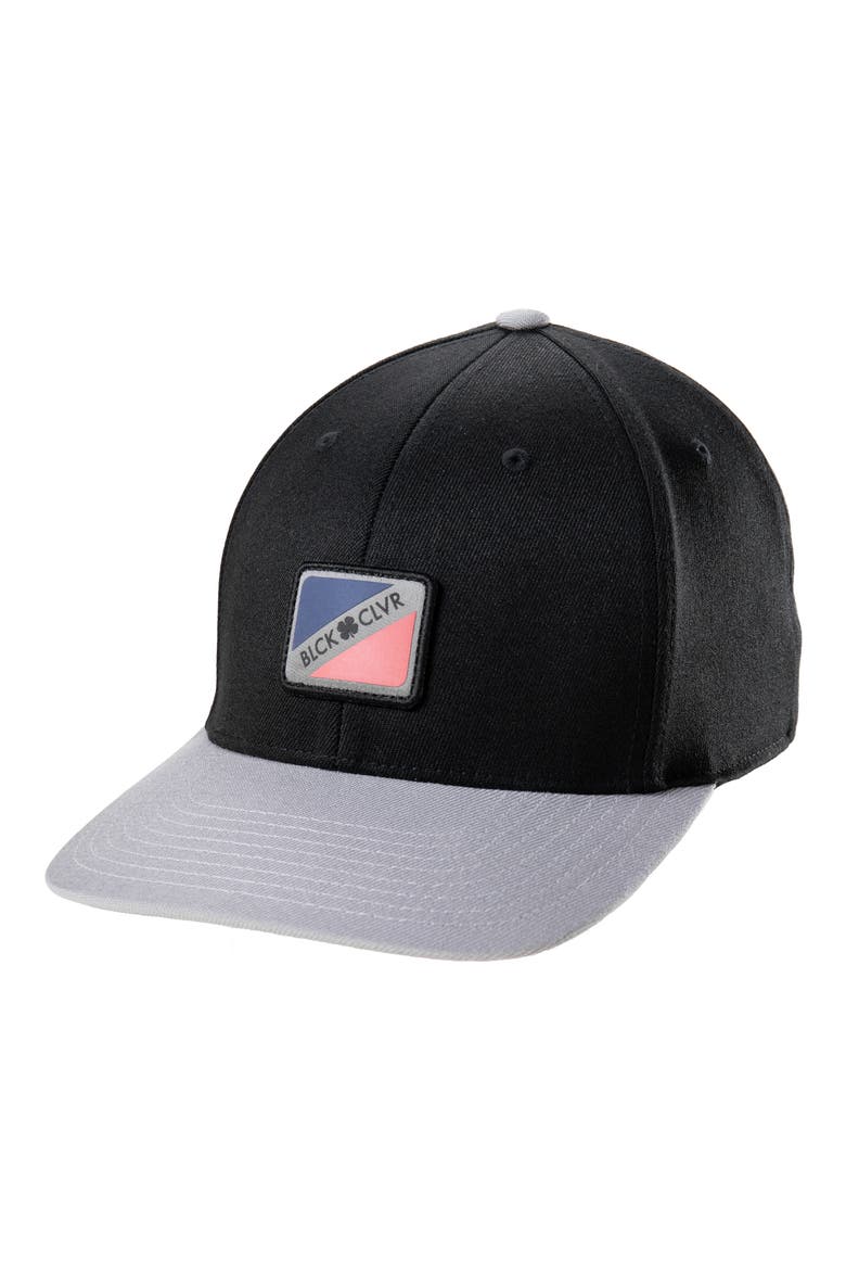 Balance of Opposites Baseball Cap, Main, color, BLACK