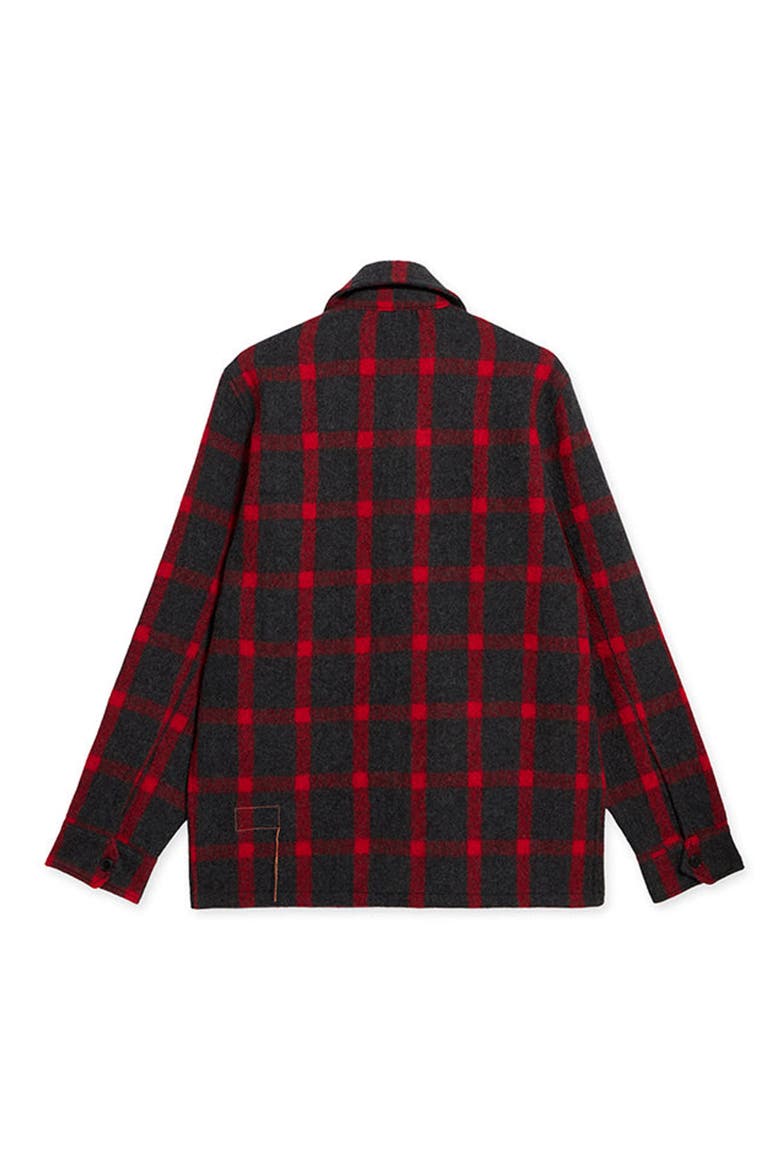 Steck Wool Check Overshirt, Alternate, color, MELANGE