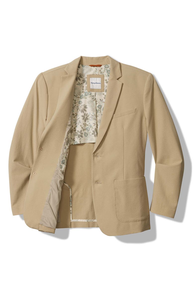 Tommy Bahama Nova Wave Stretch Cotton Seersucker Sport Coat, Alternate, color, 