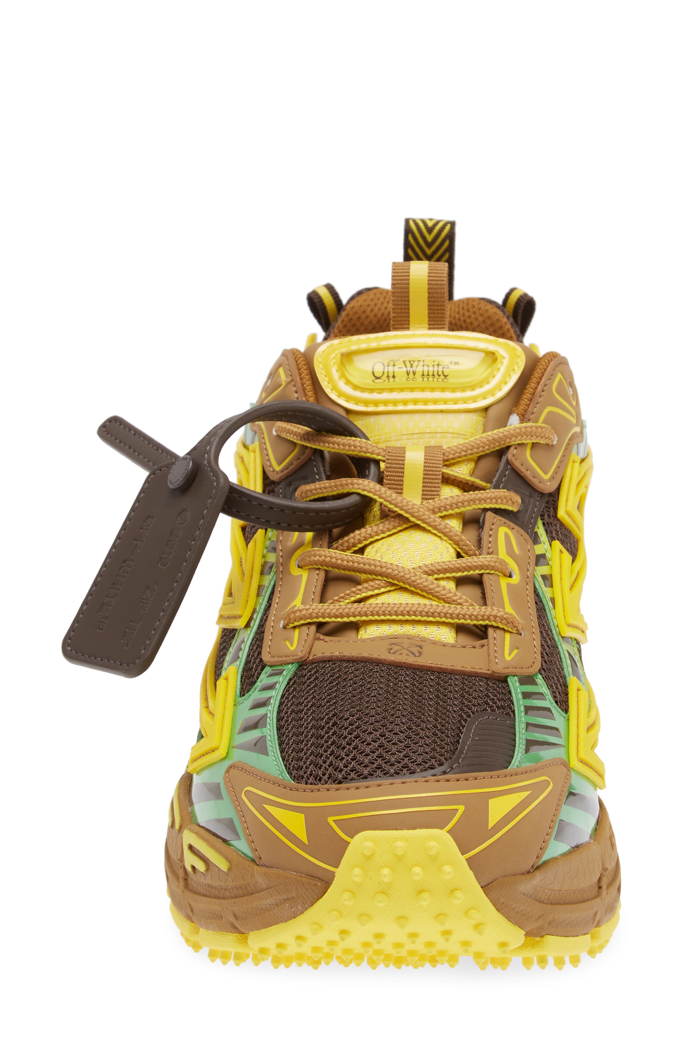 Off-White Be Right Back Sneaker, Alternate, color, Brown - Multicolor