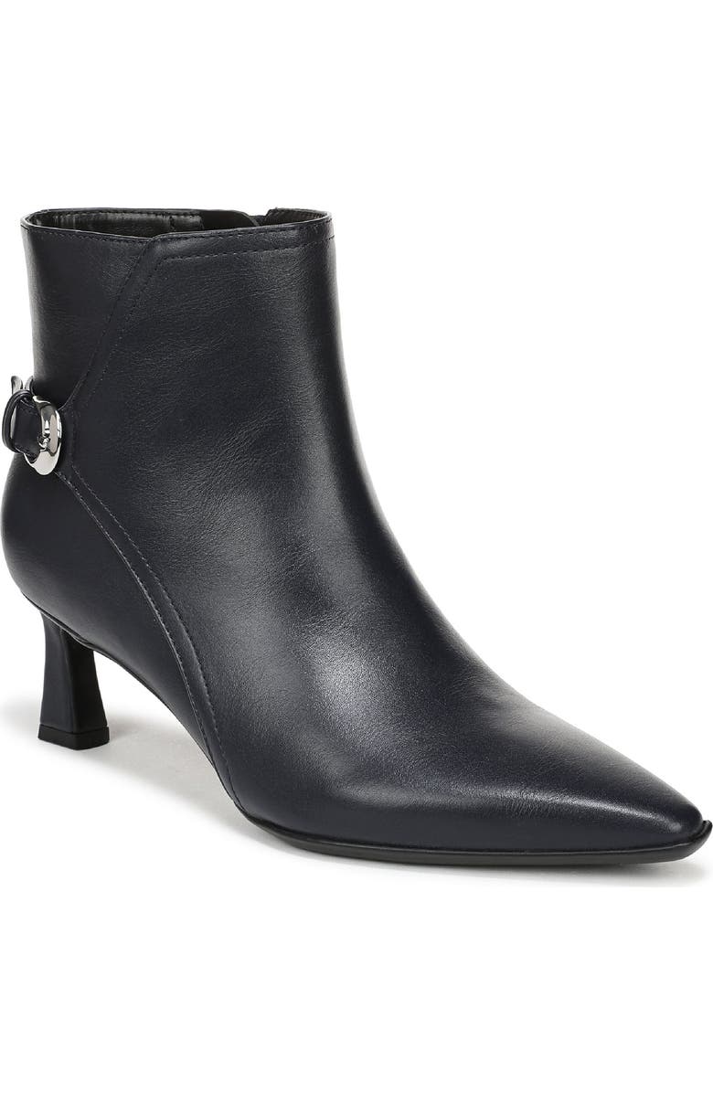 Naturalizer Tucker Bootie, Main, color, Navy Faux Leather