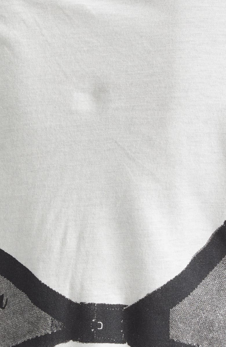 Vaquera Trompe l'Oeil Bra T-Shirt, Alternate, color, White
