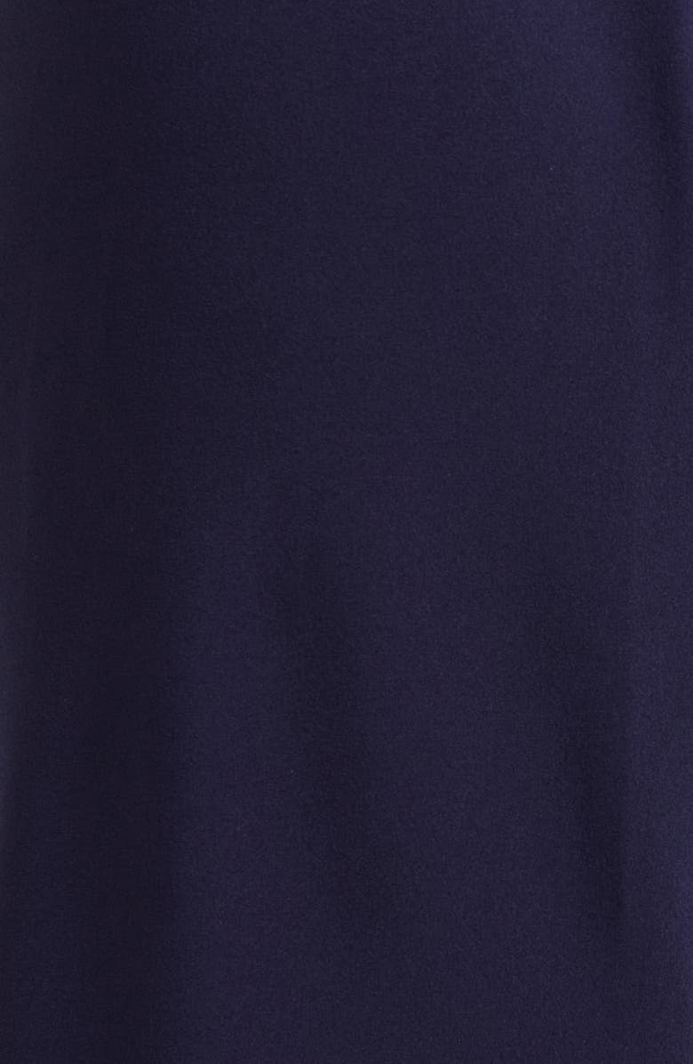 Tahari ASL Side Tie Faux Wrap Sheath Dress, Alternate, color, Midnight Navy