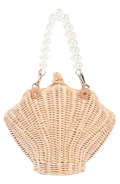 Shellie Shell Basket Bag