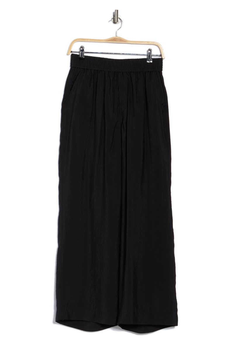 Wide Leg Pants, Alternate, color, BLACK