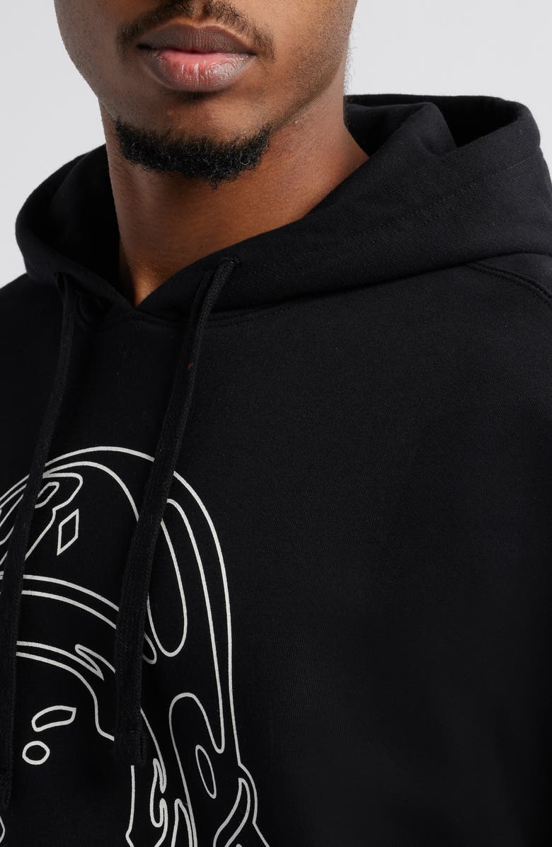 Billionaire Boys Club Line Helmet Cotton Blend Graphic Hoodie, Alternate, color,