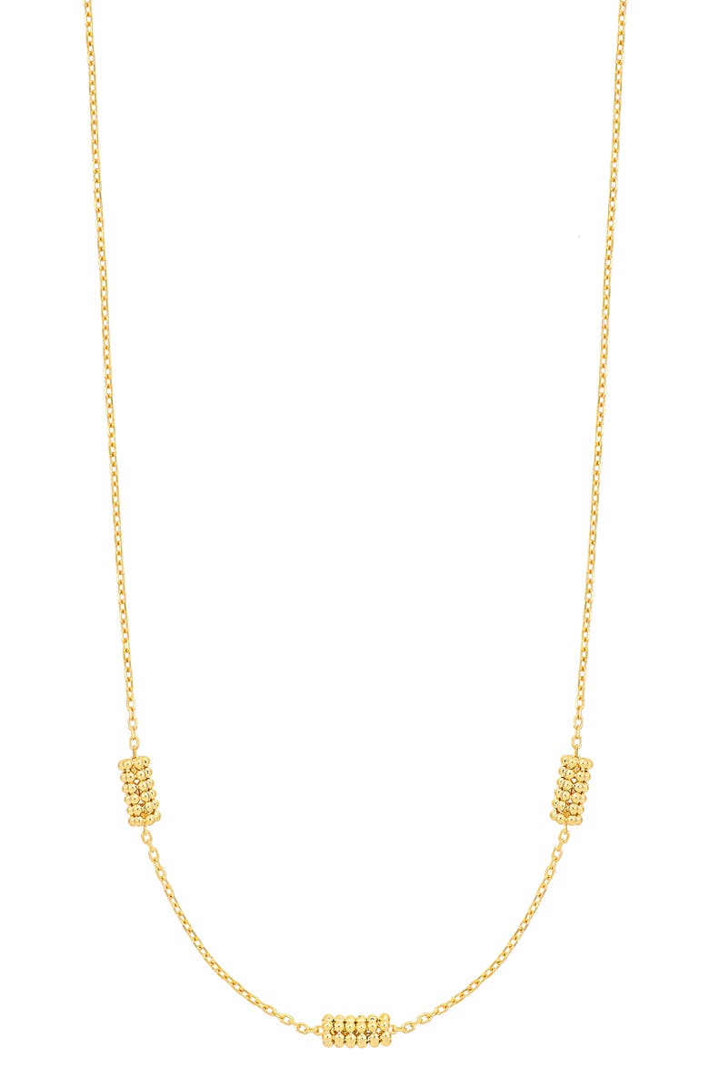 Bony Levy 14K Gold Bead Cluster Necklace, Main, color, 