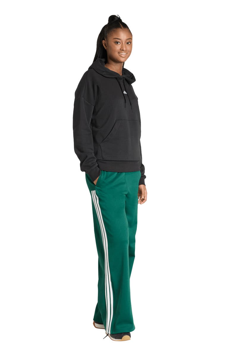 adidas Originals House of Tiro Wide Leg Track Pants, Alternate, color, Dark Green/ Scarlet/ White