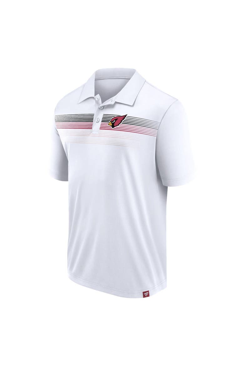 Men's Fanatics Branded White Arizona Cardinals Victory For Us Interlock Polo, Alternate, color, White