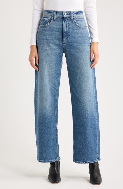 Ariella Skimmer High Waist Wide Leg Jeans