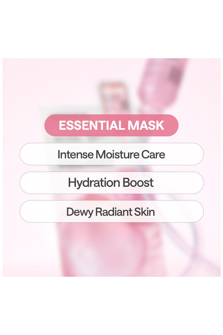 Collagen Essential Sheet Mask Set of 4, Alternate, color, PINK