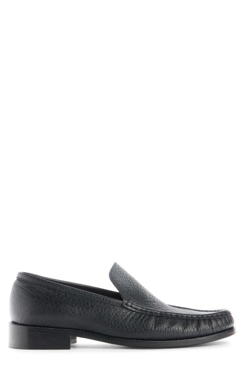 Acne Studios Apron Toe Loafer In Black