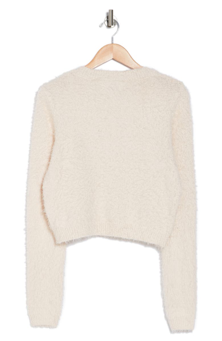 TRUTH Feathered Button Cardigan, Alternate, color, 