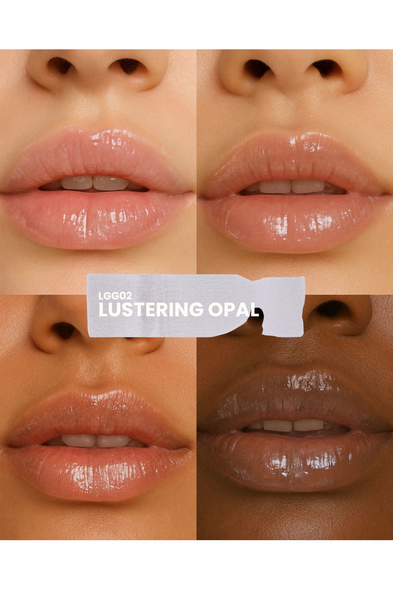 Change Agent Shine Lip Gloss, Alternate, color, LUSTERING OPAL