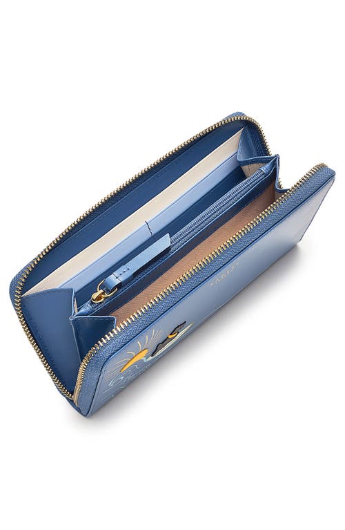 Radley Happiness Comes In Waves Zip Wallet