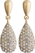 Panacea Pavé Teardrop Earrings