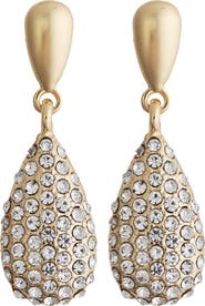Panacea Pavé Teardrop Earrings