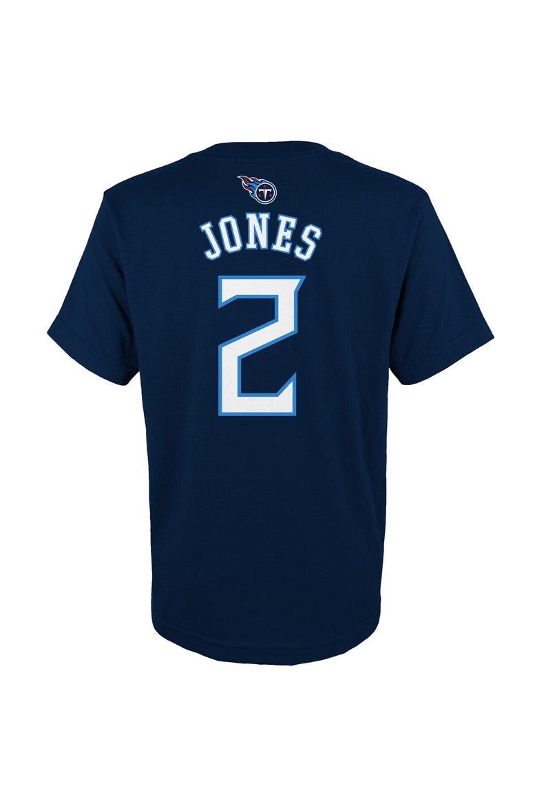 Youth Julio Jones Navy Tennessee Titans Mainliner Player Name & Number T-Shirt, Alternate, color, Navy