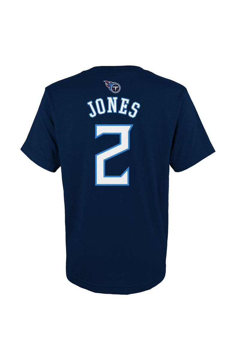 Outerstuff Youth Julio Jones Navy Tennessee Titans Mainliner Player Name & Number T-Shirt, Alternate, color, Navy