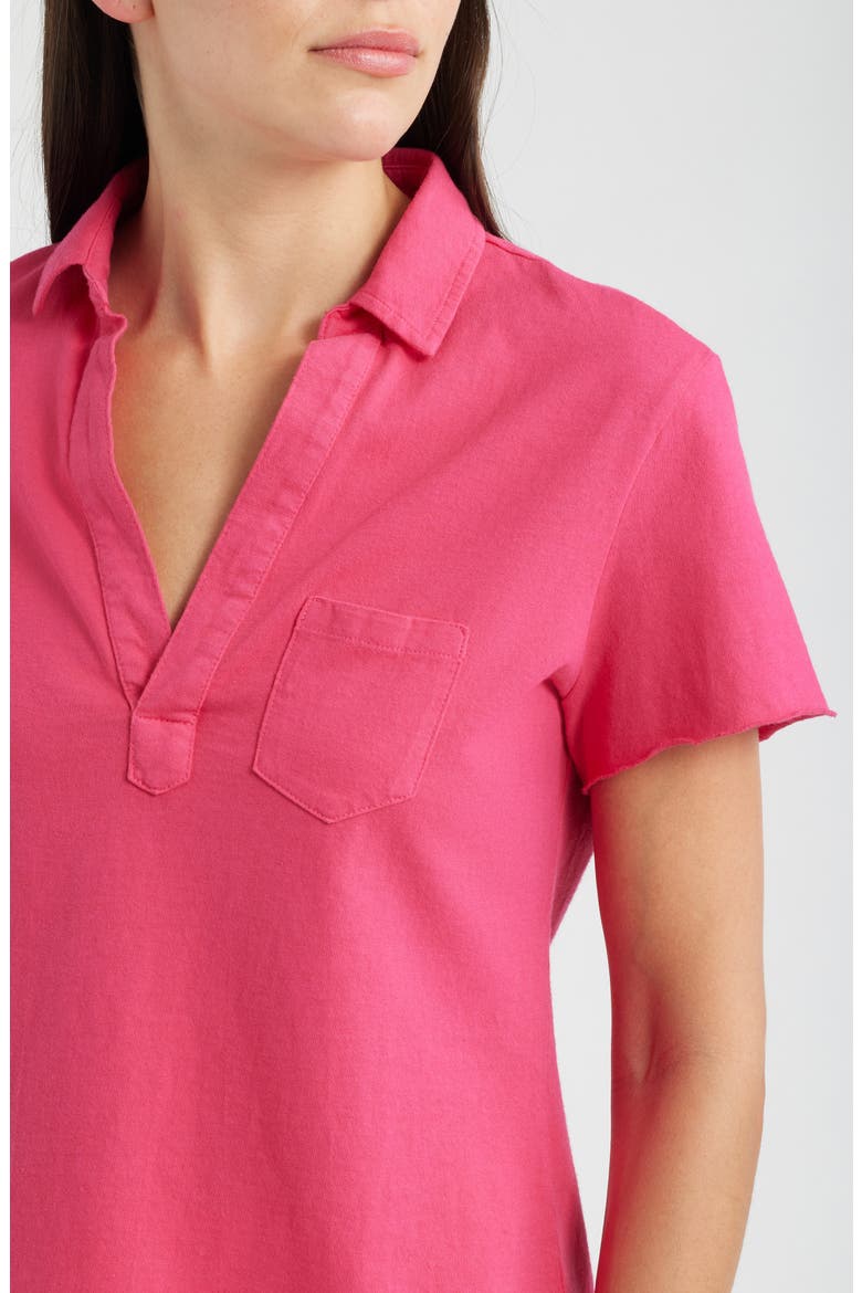 Cotton Jersey Polo, Alternate, color, ZNIA