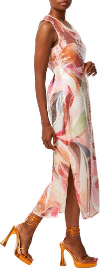 Louella Sequin Midi Dress