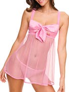 Adore Me Bessima Babydoll & G-String Set Lingerie