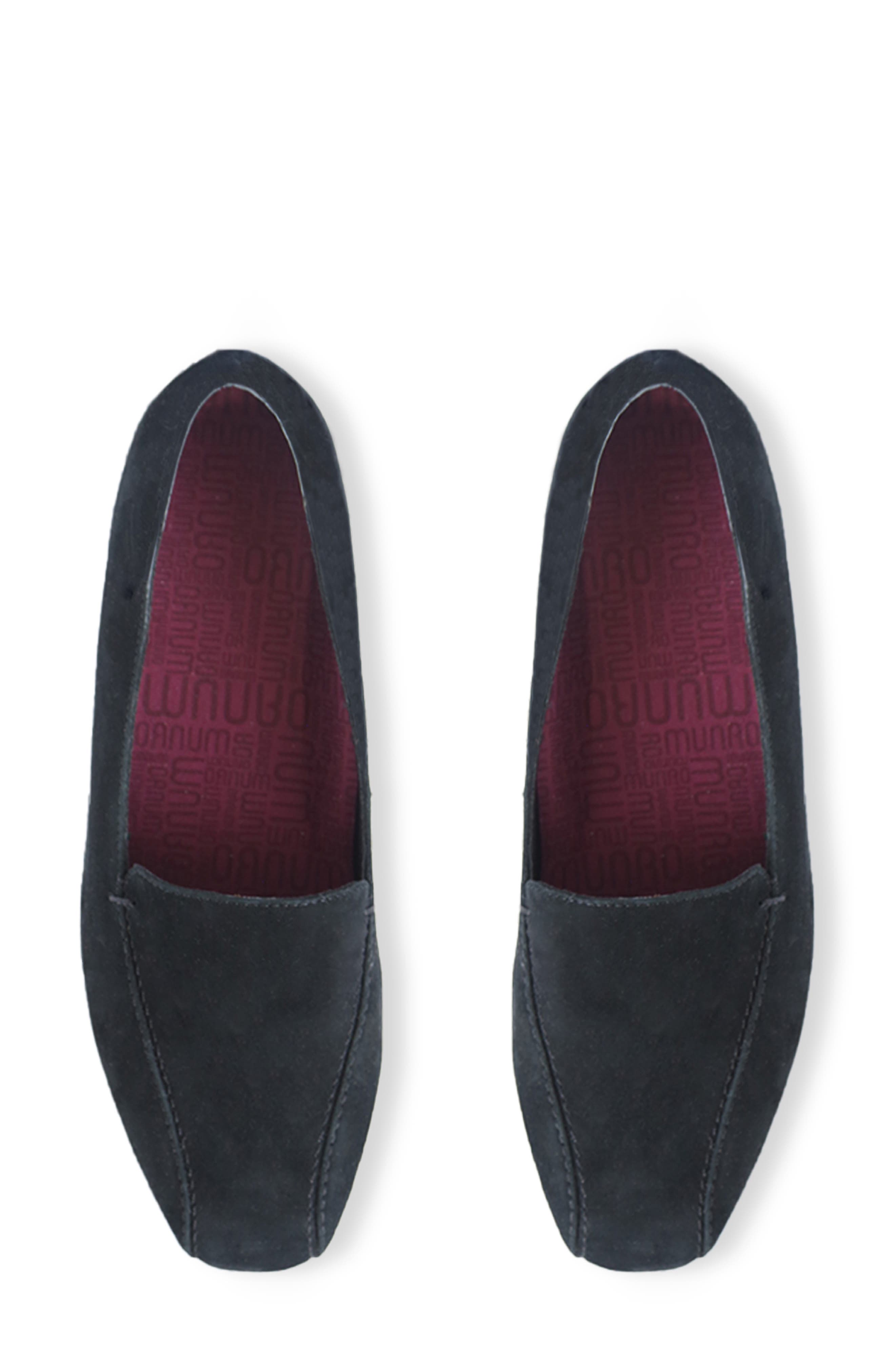Diedre Loafer - Multiple Widths Available, Alternate, color, BLACK SUEDE