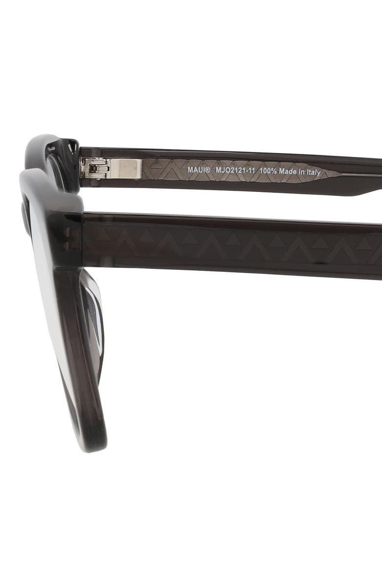 Maui Jim 51mm Square Optical Glasses, Alternate, color, Grey Grey Transparent