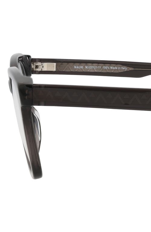 Maui Jim 51mm Square Optical Glasses In Black