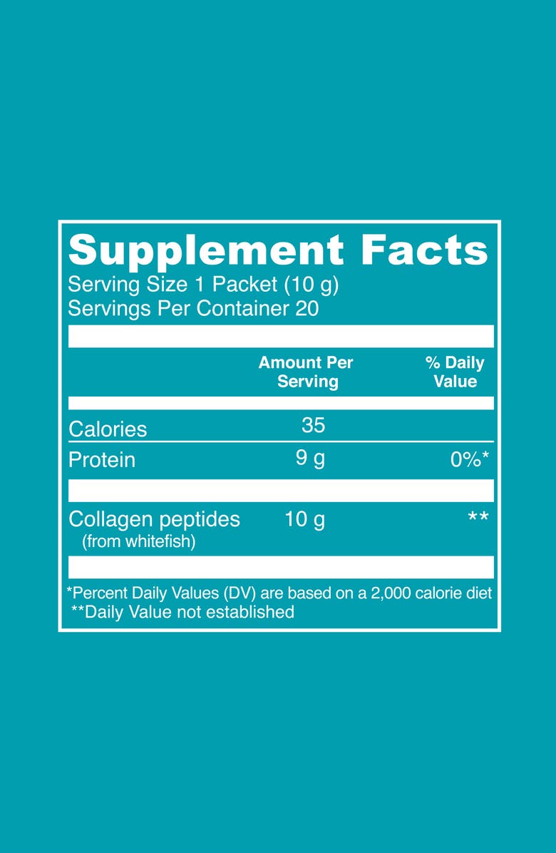 Vital Proteins Marine Collagen Peptides Unflavored Dietary Supplement Packets, Alternate, color,
