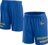 FANATICS Men's Fanatics Branded Royal Golden State Warriors Free Throw Mesh Shorts