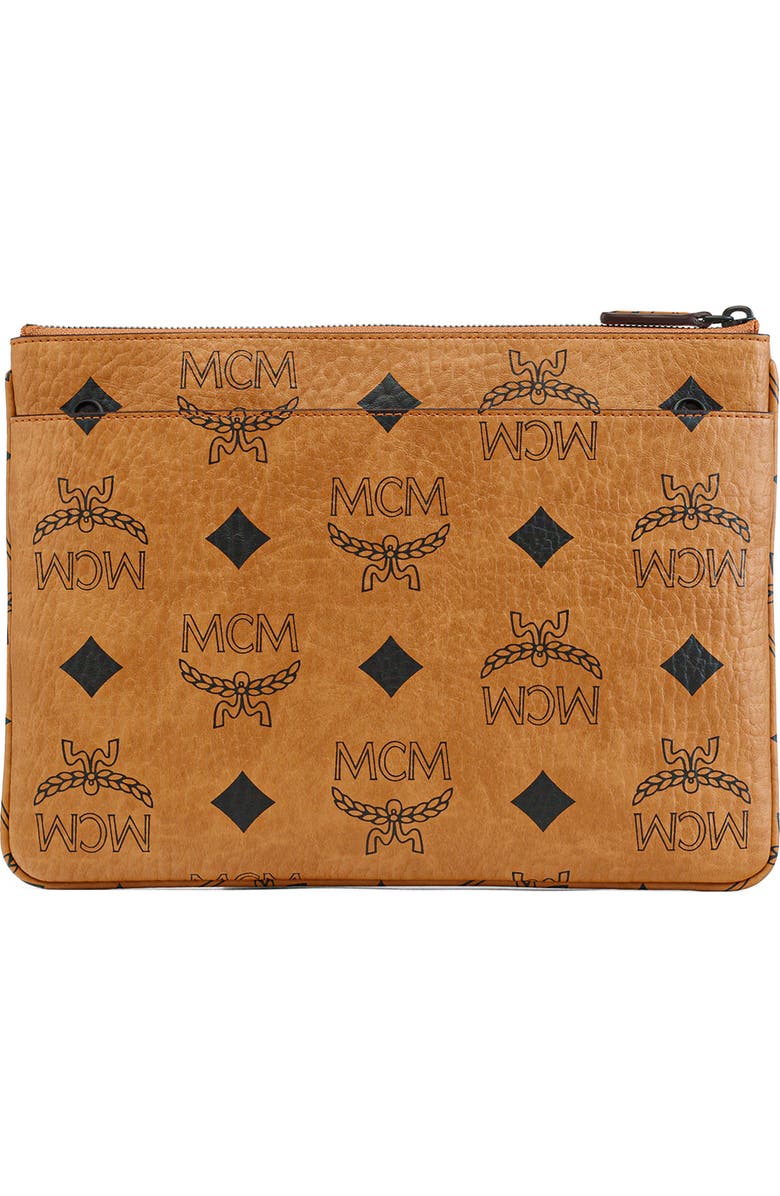 MCM Medium Aren Visetos Coated Canvas Crossbody Bag, Alternate, color,